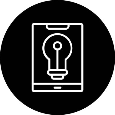 Akıllı Işık Satırı Tersine Çevrilmiş Simge