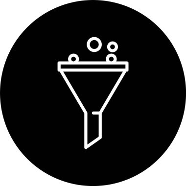 Filtre Satırı Tersine Çevrilmiş Simge