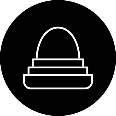 Kozmetik Yumurta Satırı Ters Döndürülmüş Simge