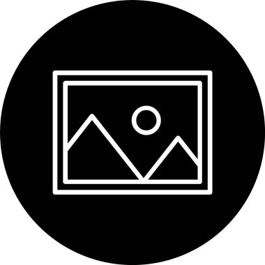 Resim Satırı Tersine Çevrilmiş Simge