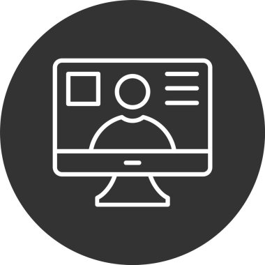 Öğretim Satırı Tersine Döndürülmüş Simge