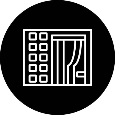 Fotoğraf Booth Satırı Tersine Çevrilmiş Simge