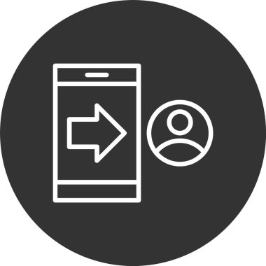 Hesap Aktarım Satırı Tersine Çevrilmiş Simge