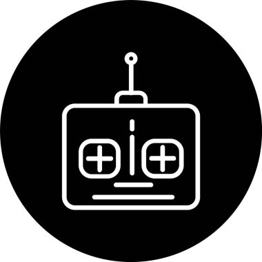 Uzaktan Denetim Satırı Tersine Döndürülmüş Simge