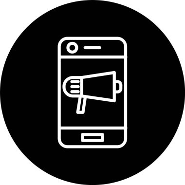 Pazarlama Satırı Tersine Çevrilmiş Simge