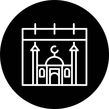 Takvim Satırı Tersine Döndürülmüş Simge