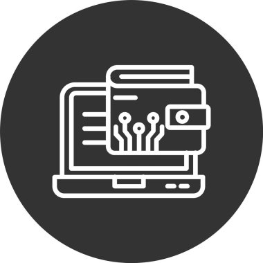 Ewallet Satırı Tersine Çevrilmiş Simge