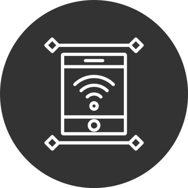 Tablet Satırı Tersine Çevrilmiş Simge