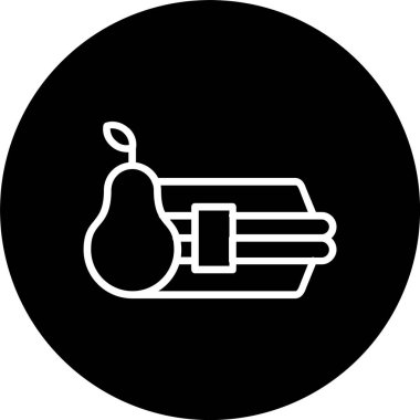 Beslenme Kutusu Satırı Tersine Çevrilmiş Simge