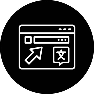 Çevrimiçi Çeviri Satırı Ters Simge