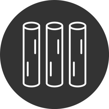 Tebeşir Satırı Tersine Çevrilmiş Simge