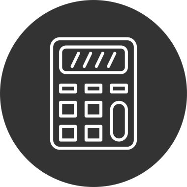 Hesaplayıcı Satırı Tersine Çevrilmiş Simge