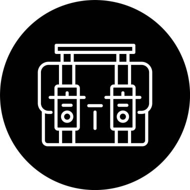 Kamera Torbası Satırı Tersine Çevrilmiş Simge