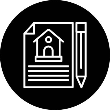 Sözleşme Satırı Tersine Çevrilmiş Simge