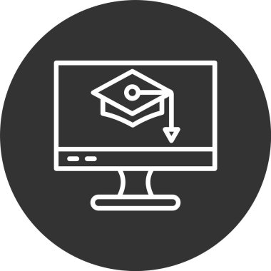 Öğrenme Satırı Tersine Döndürülmüş Simge