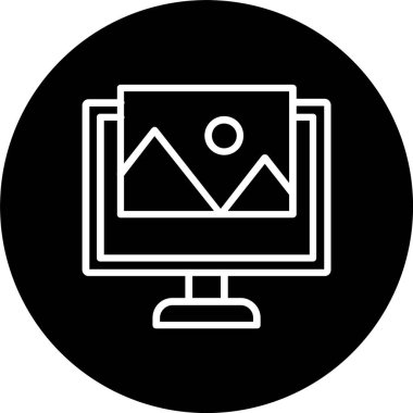 Resim Satırı Tersine Çevrilmiş Simge