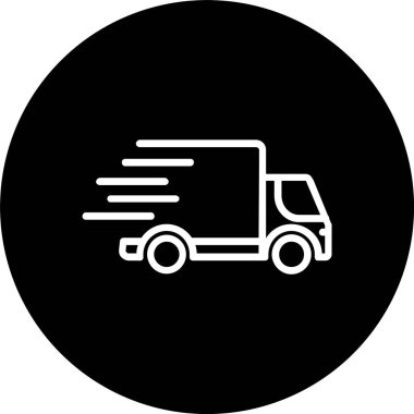 Hızlı Teslimat Satırı Tersine Çevrilmiş Simge