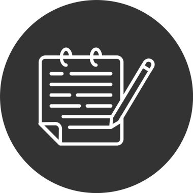 Planlama Satırı Tersine Çevrilmiş Simge