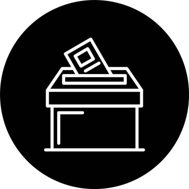 Oylama Kutusu Satırı Tersine Çevrilmiş Simge