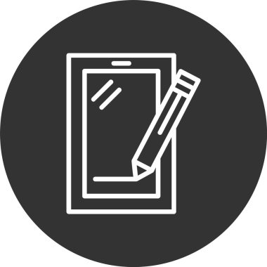 Ipad Satırı Tersine Çevrilmiş Simge
