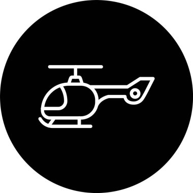 Helikopter Satırı Tersine Çevrilmiş Simge