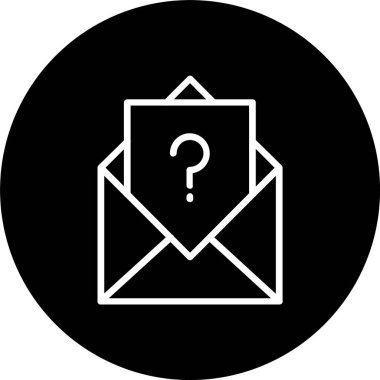 Soru Satırı Tersine Döndürülmüş Simge