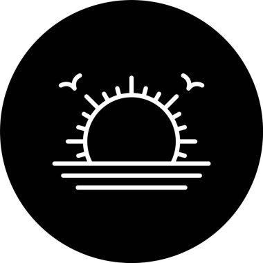 Gündoğumu Satırı Tersine Döndürülmüş Simge