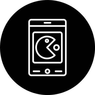 Akıllı Telefon Satırı Tersine Çevrilmiş Simge