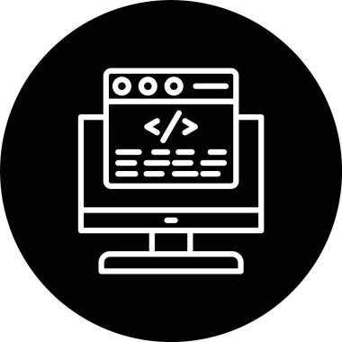 Kodlama Satırı Tersine Döndürülmüş Simge