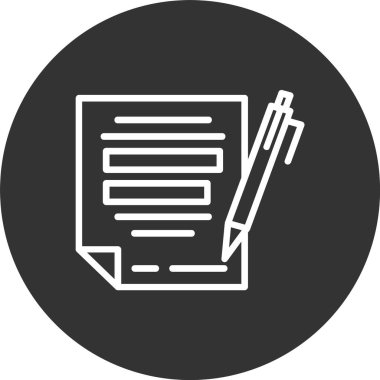 Günlük Satırı Tersine Çevrilmiş Simge