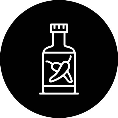 Chili Sosu Satırı Tersine Çevrilmiş Simge