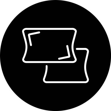 Yastık Çizgisi Tersine Çevrilmiş Simge