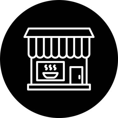 Fırın Hattının Tersine Çevrilmiş Simge