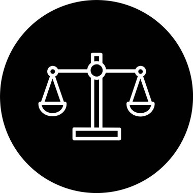 Adalet Satırı Tersine Döndürülmüş Simge