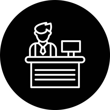 Lobi Satırı Tersine Çevrilmiş Simge