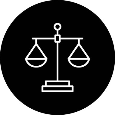 Denge Çizgisi Tersine Çevrilmiş Simge