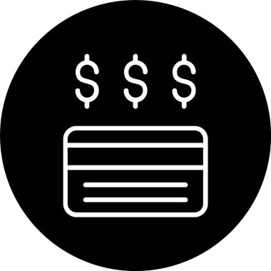 Kredi Kartı Satırı Tersine Çevrilmiş Simge