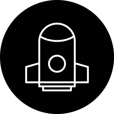 Roket Hattı Tersine Çevrilmiş Simge