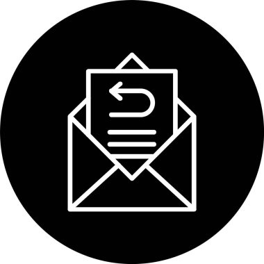 Arkaplan Satırı Tersine Çevrilmiş Simge