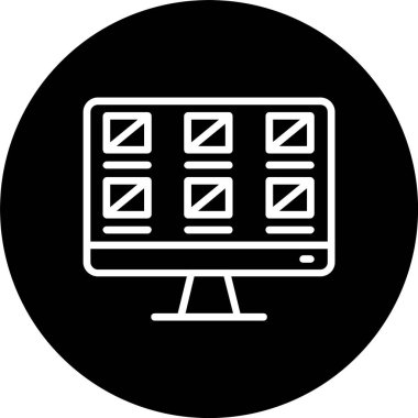 Ui Tasarım Satırı Tersine Çevrilmiş Simge