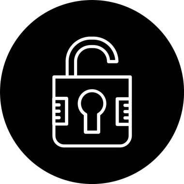 Kilitlenmemiş Satır Tersine Döndürülmüş Simge