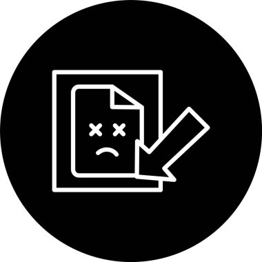 Veri Tablosu Satırı Tersine Çevrilmiş Simge