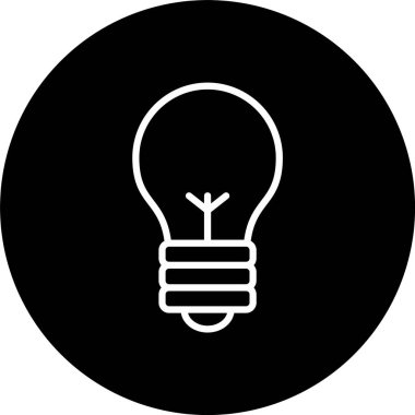 Ampul Hattı Tersine Çevrilmiş Simge