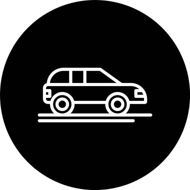 Araç Hattı Tersine Döndürülmüş Simge