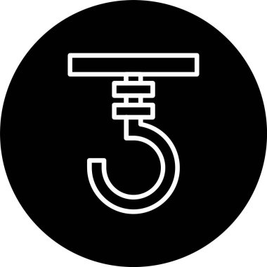 Kanca Satırı Tersine Çevrilmiş Simge