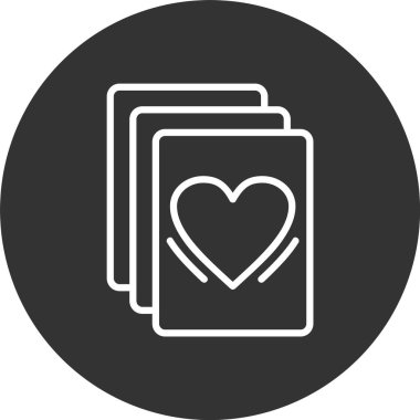 Kağıt Kupa Satırı Tersine Çevrilmiş Simge