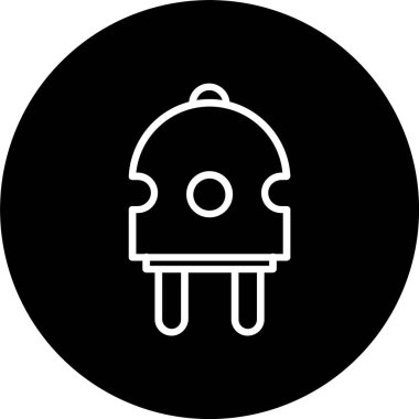 Güç Eklentisi Satırı Tersine Çevrilmiş Simge