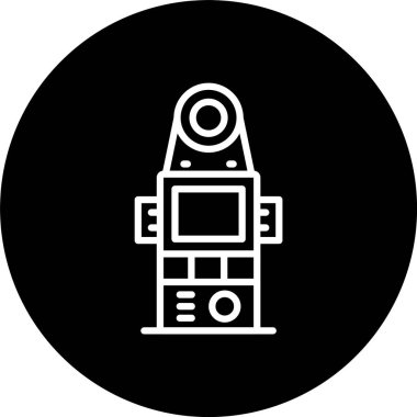 Işık Ölçer Satırı Tersine Çevrilmiş Simge