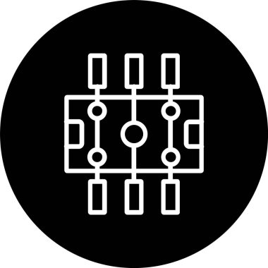 Langırt Çizgisi Tersine Çevrilmiş Simge