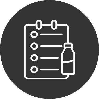 Alışveriş Listesi Satırı Tersine Çevrilmiş Simge